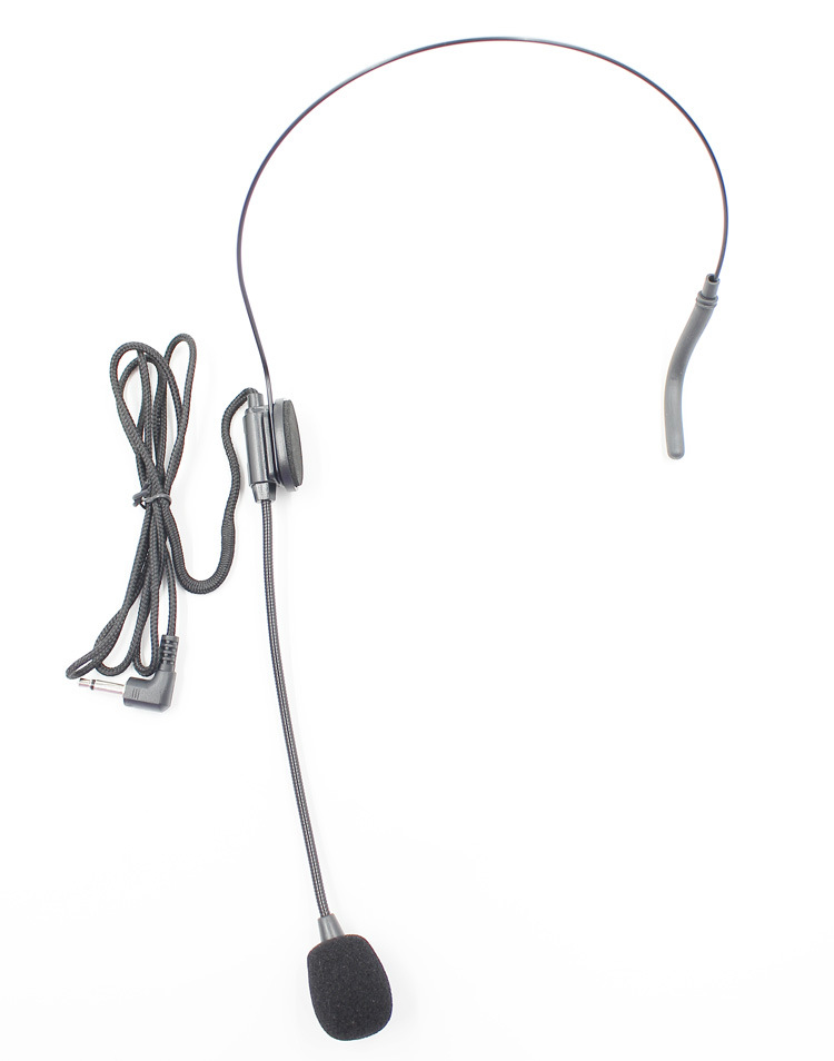 扩音器耳麦有线话筒头戴式麦克风非螺纹耳麦教学导游喊话器耳麦