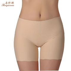 Safety pants underwear for women wholesale ice silk anti-rolling three-leg pants seamless waistband anti-naked leg pants 169
