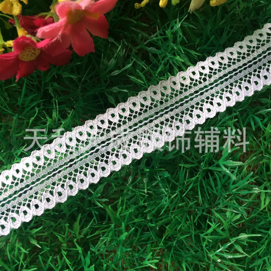 256-2#　DIY蕾丝花边服饰家纺辅料　2.5cm　娃娃布衣装饰材料