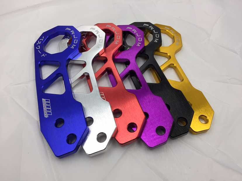 Password JDM改装通用拖车钩 后杠竞技牵引拖车钩 赛车尾