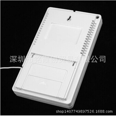 KT905大屏幕室内室外温度双显示温湿度表 温湿度计 带室外探头