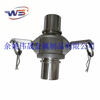 批发不锈钢直通插皮管水带快速接头  卡套式工业设备软管快换接头