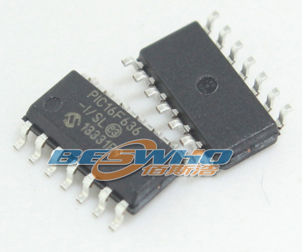 PIC16F636-I/SL SOP14 PIC单片机 全新原装正品 量大价优