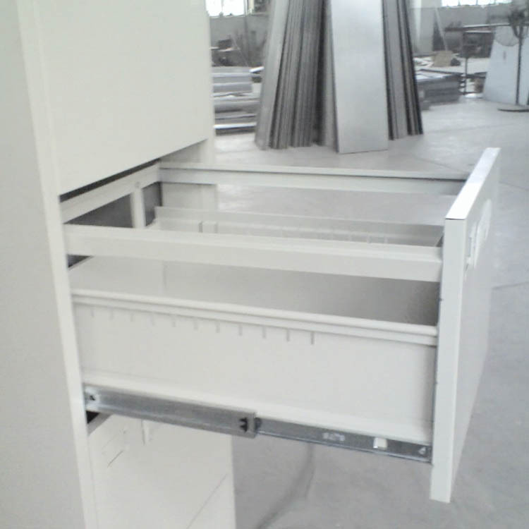 四斗卡片柜抽屉内部图