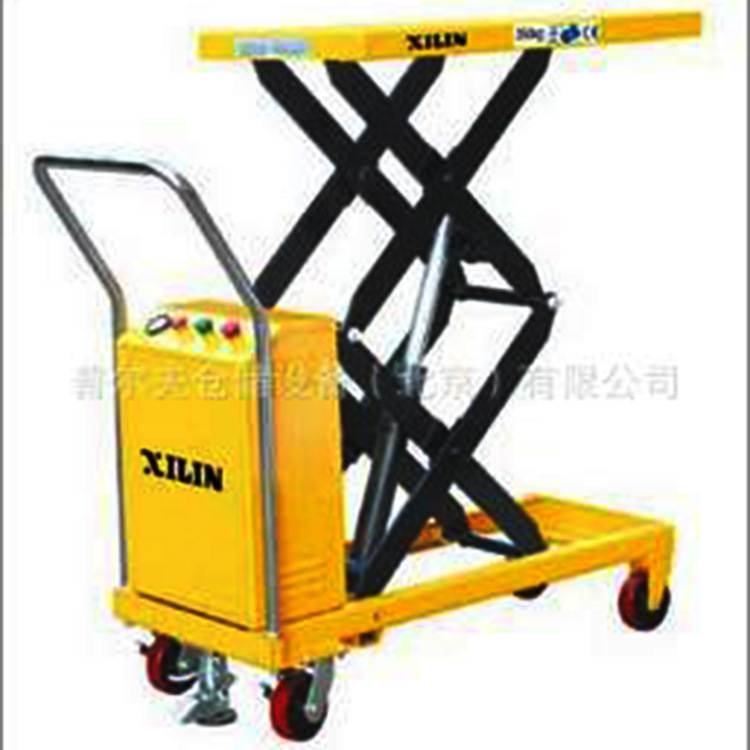 电动平台车 电动液压升降平台车 仓储货物升降车DPS35四轮
