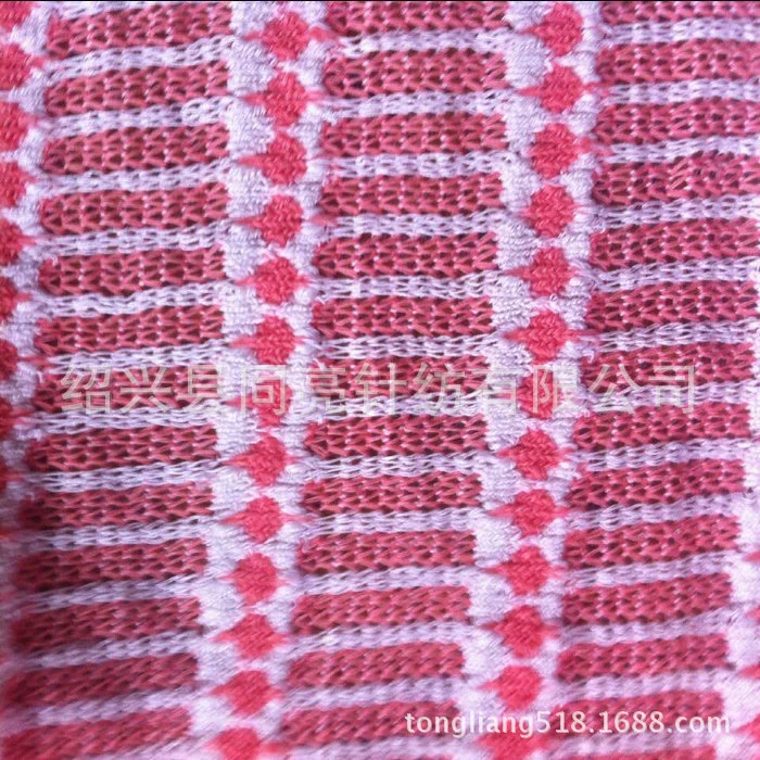 All -cotton knitted ticked cloth