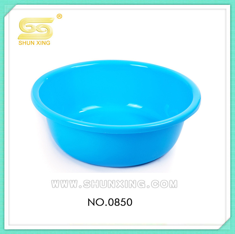 Household PP Plastic European Style Simple Household Dormitory Washing Clothes Plastic Basin Thickened Water Basin
