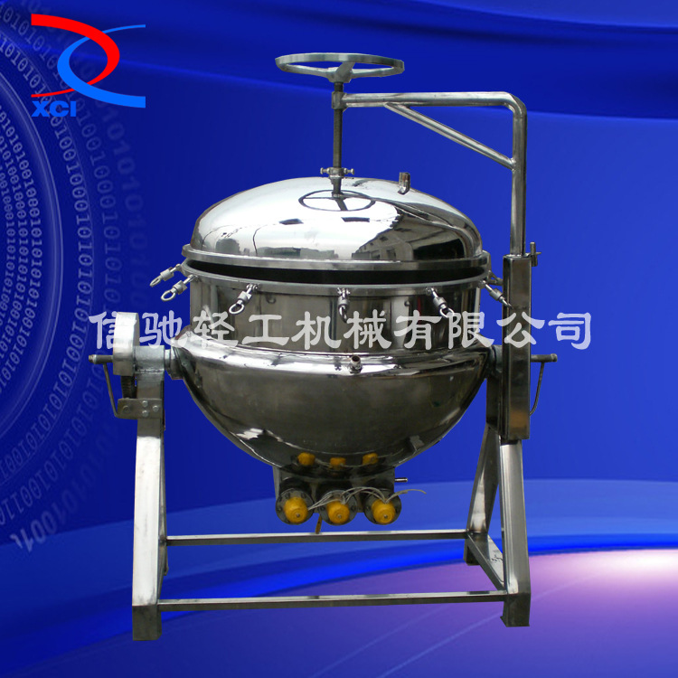 电加热蒸煮锅 可倾式蒸煮锅 不锈钢多功能蒸煮锅