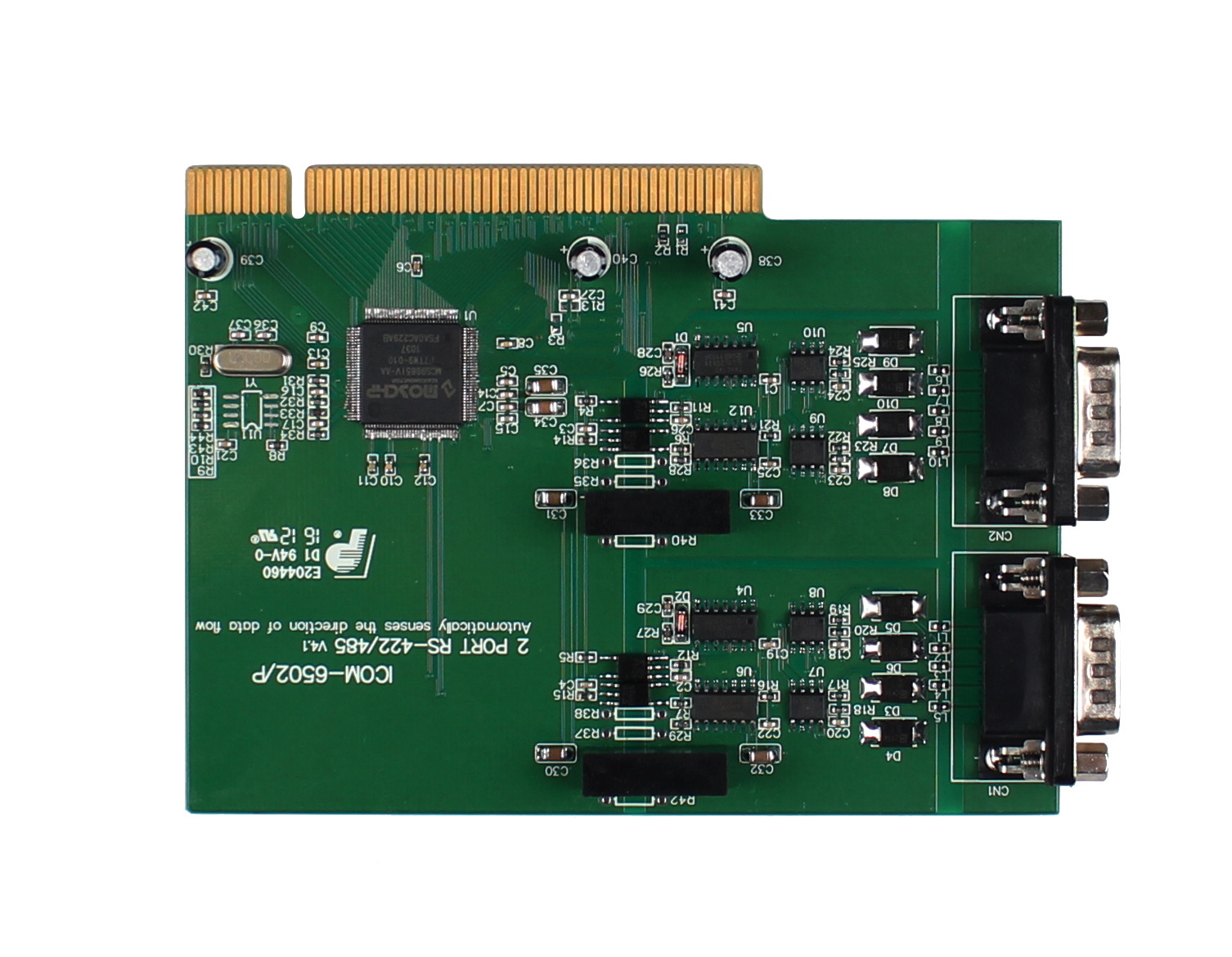 （ICOM-6502P）PCI总线2串口RS485全光隔避浪涌,PCI串口卡2口