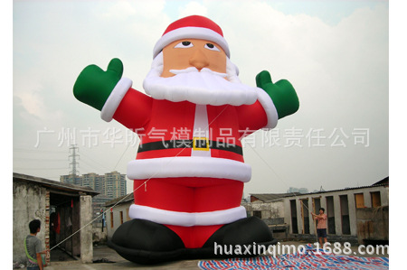 圣诞装饰  充气圣诞用品 充气圣诞老人 气模 圣诞老人气模 人偶