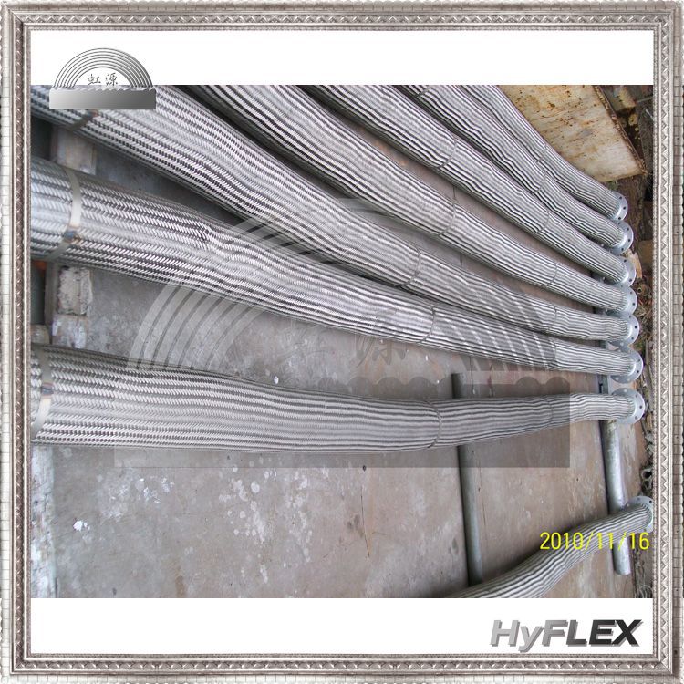 304不锈钢波纹金属软管 法兰连接 大型管道耐高压软接头软连接