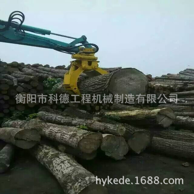 科德机械供应挖机抓木器，液压旋转抓木器