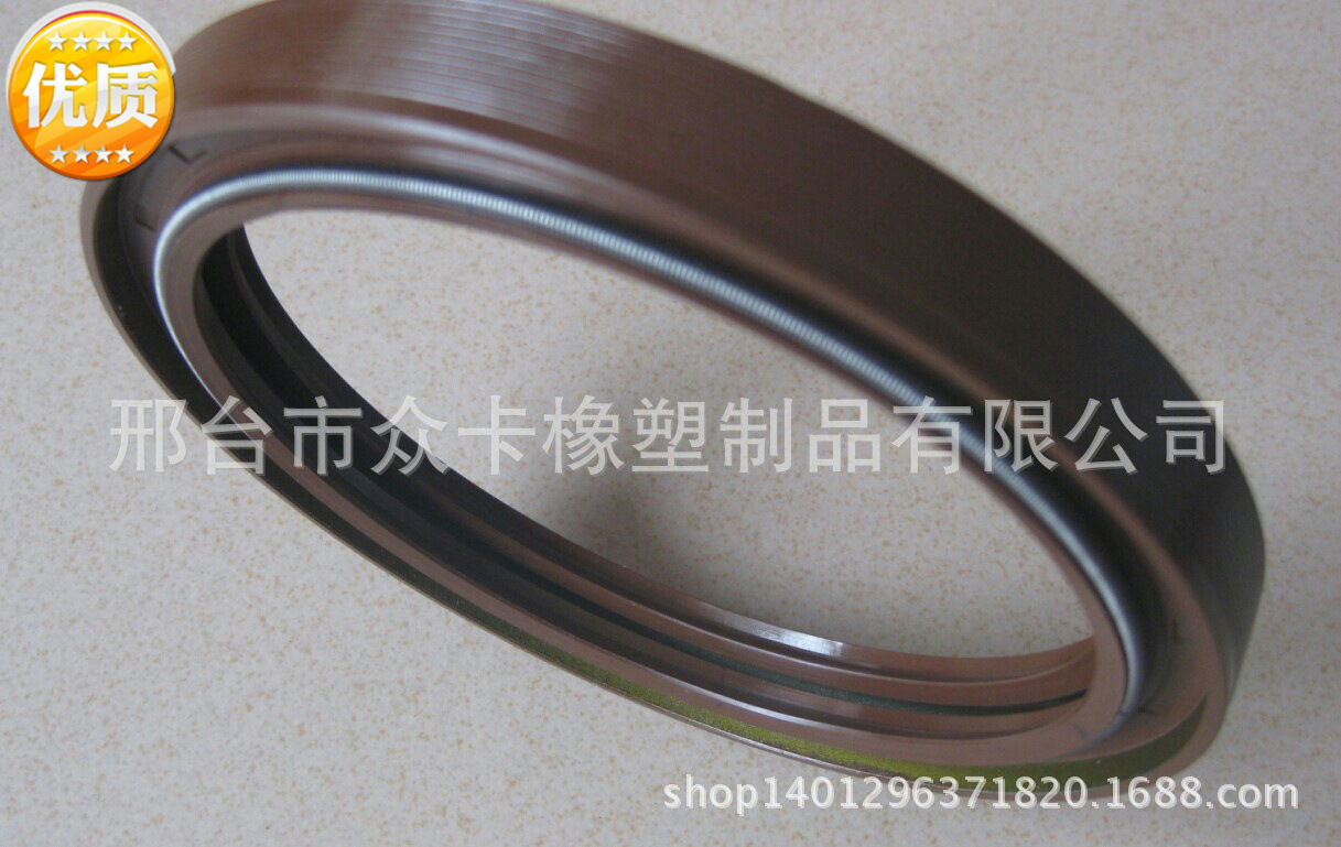 斯太尔重汽油封斯太尔曲轴后油封潍柴曲轴油封耐磨抗老化密封圈