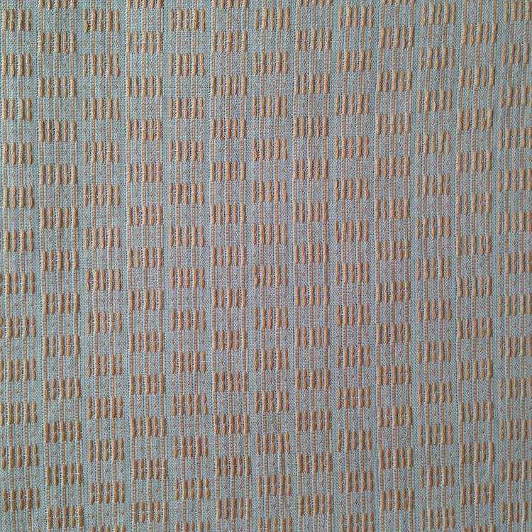 厂家40支高密全棉色织布 浅色提花面料优质服装面料