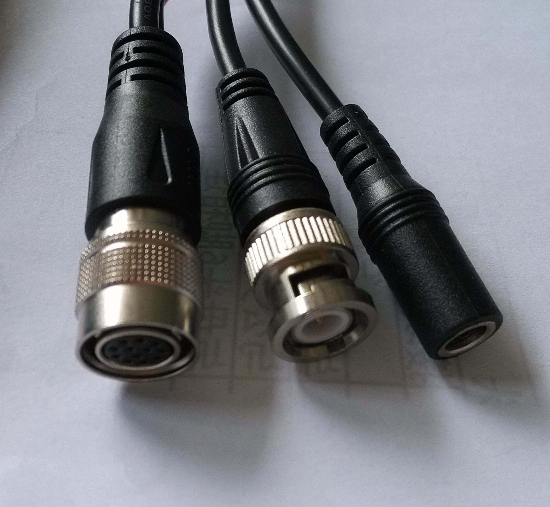12Pin industrial camera cable power cable BNC video integrated control cable