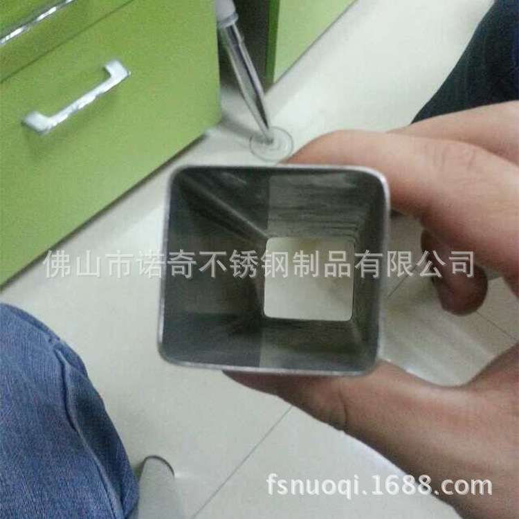 厂家直销439不锈钢管 正材表面无瑕疵高亮度 佛山304不锈钢方管