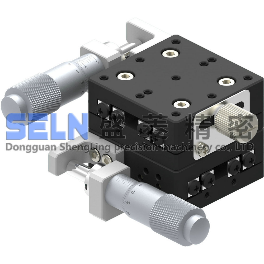 供应【高精度】 XY轴LY40-L精密型 微调架 可调平台 手动位移滑台