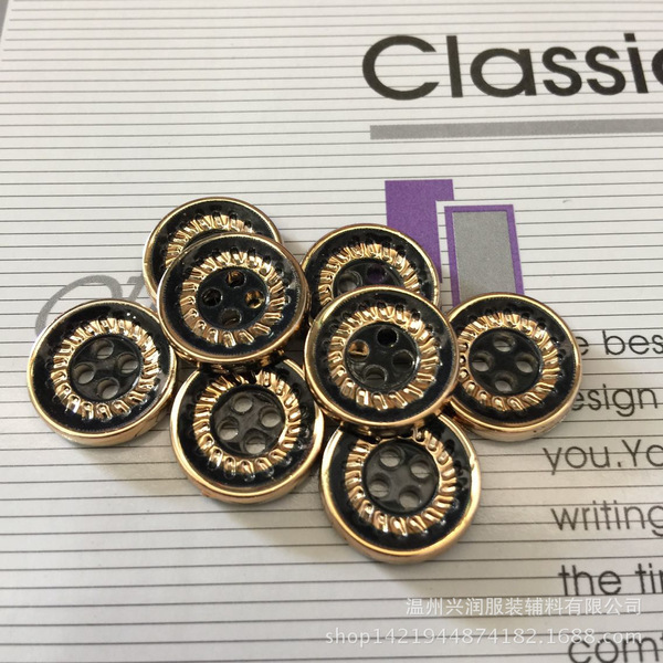 Wholesale supply of UV electroplating fashion laser buckle beautiful…