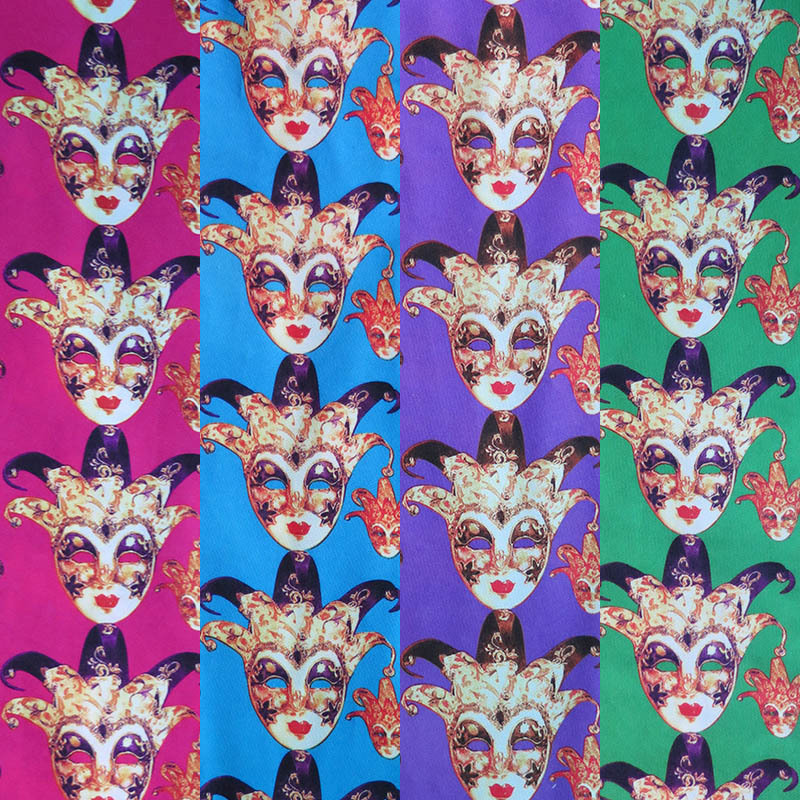 厂家直销针织印花面料 弹力针织牛仔面料 时尚衬衫 女装面料|ms