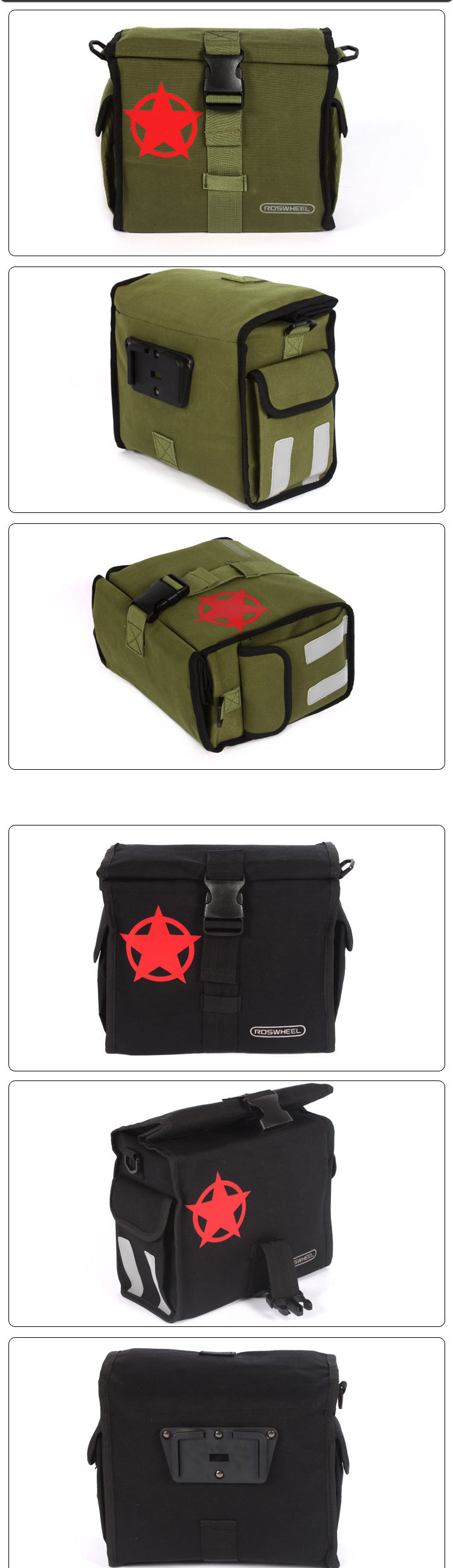 Sacoche pour vélo mixte ROSWHEEL - Ref 2218246 Image 8