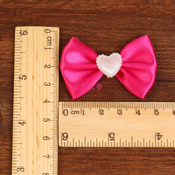 Creative fashionable accessory heart-shaped with bow handmade
