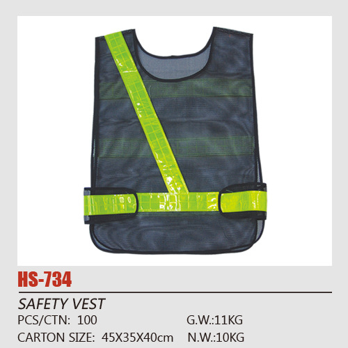 供应经济实用性安全反光衣 黑色涤纶网眼布安全衣（厂家直销）