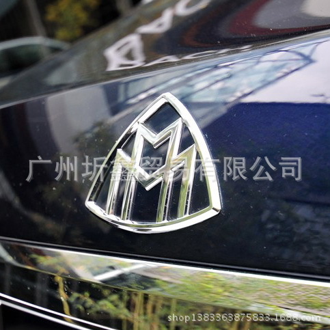 15-21年S系用汽车尾标 后备箱盖车身贴标 锌合金材质镀铬 maybac