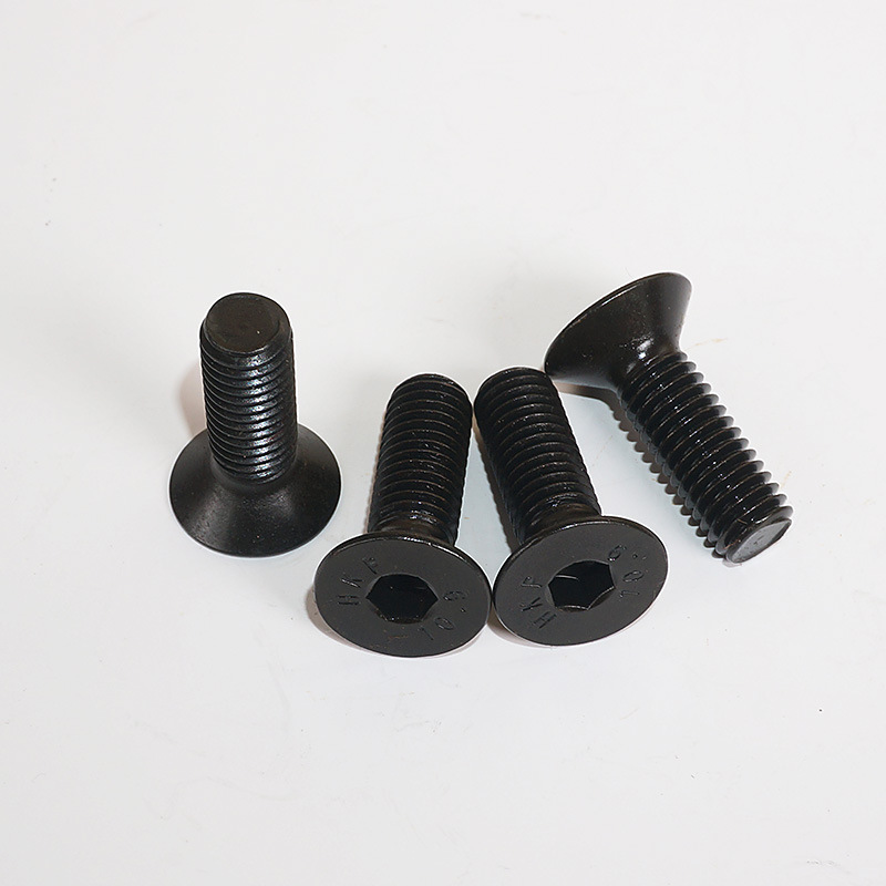 【M2*5-20】10.9级平头内六角螺钉 合金钢沉头螺丝DIN7991