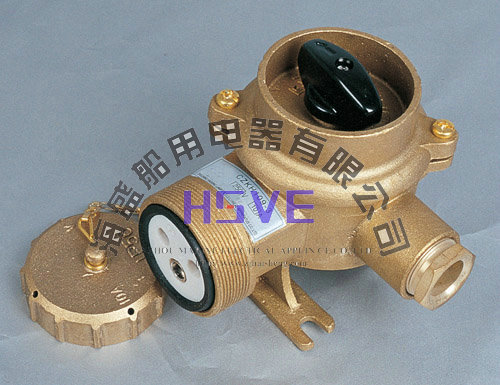 船用铜质接插件（铜质开关带插座CZKH109-1/2/3/4/5)船用开关