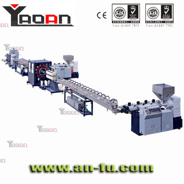 供应PVC编织增强管挤出机