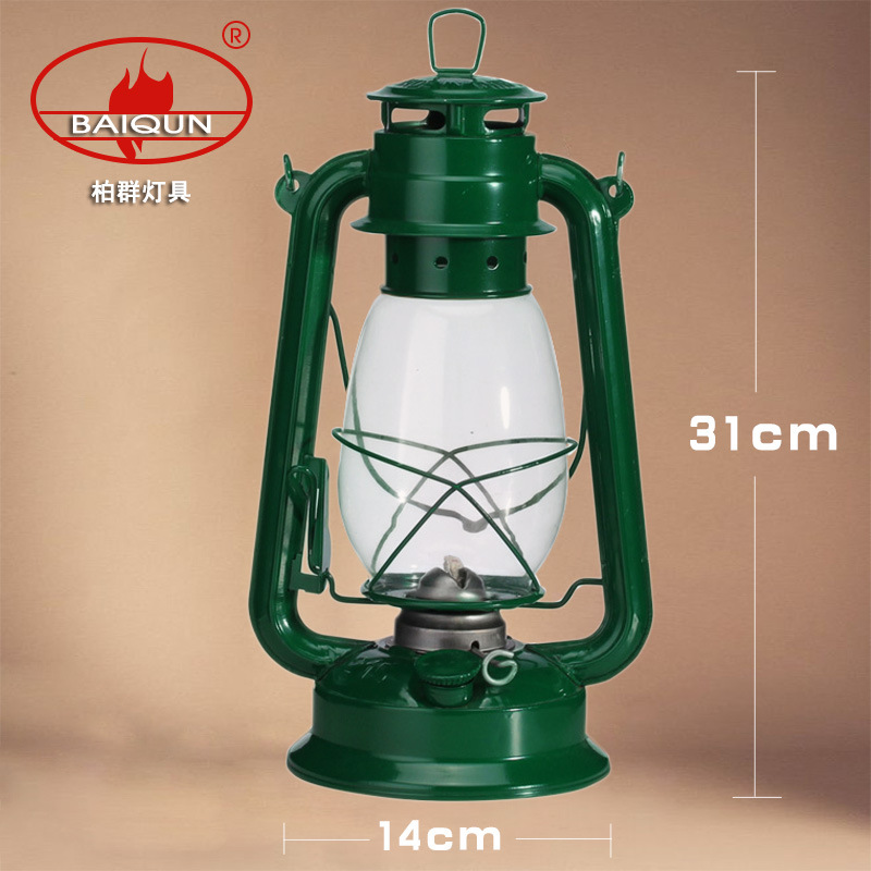 柏群- 215F 野营露营应急 煤油灯 复古马灯床头台灯 野外照明