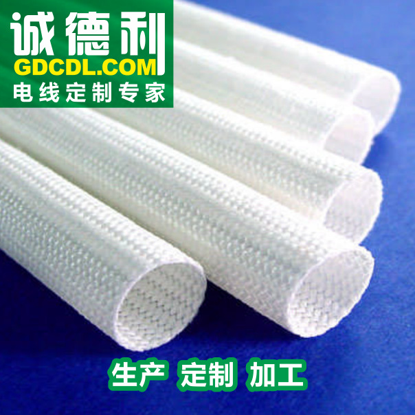 UL E255609 QFR-SF 铁氟龙绝缘套管 耐高温绝缘材料 编织纤维套管