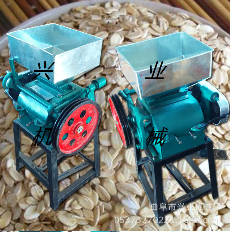 粮食挤扁机厂家 大豆挤扁机生产厂家 新款高粱破碎机
