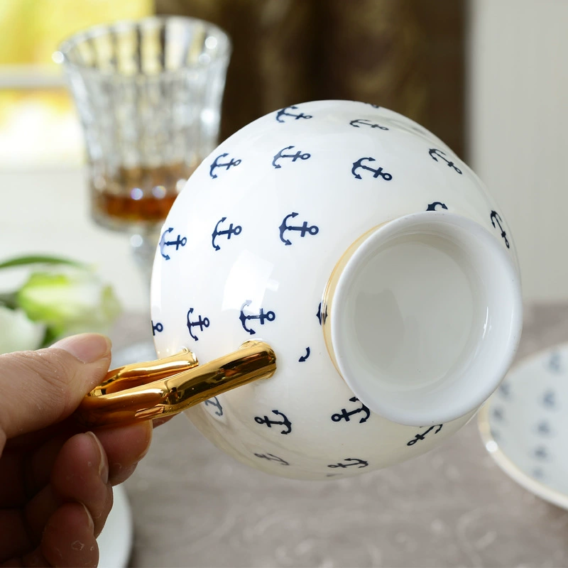 European -style coffee cup ceramic coffee cup disc