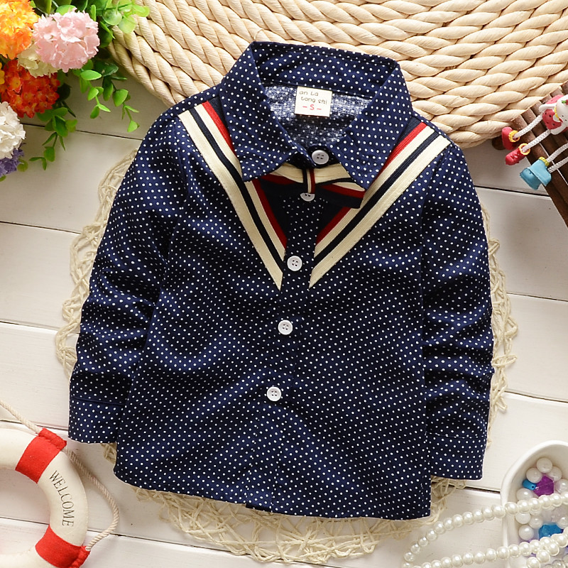 Chemise garcon à manche longue - Ref 2079064 Image 14