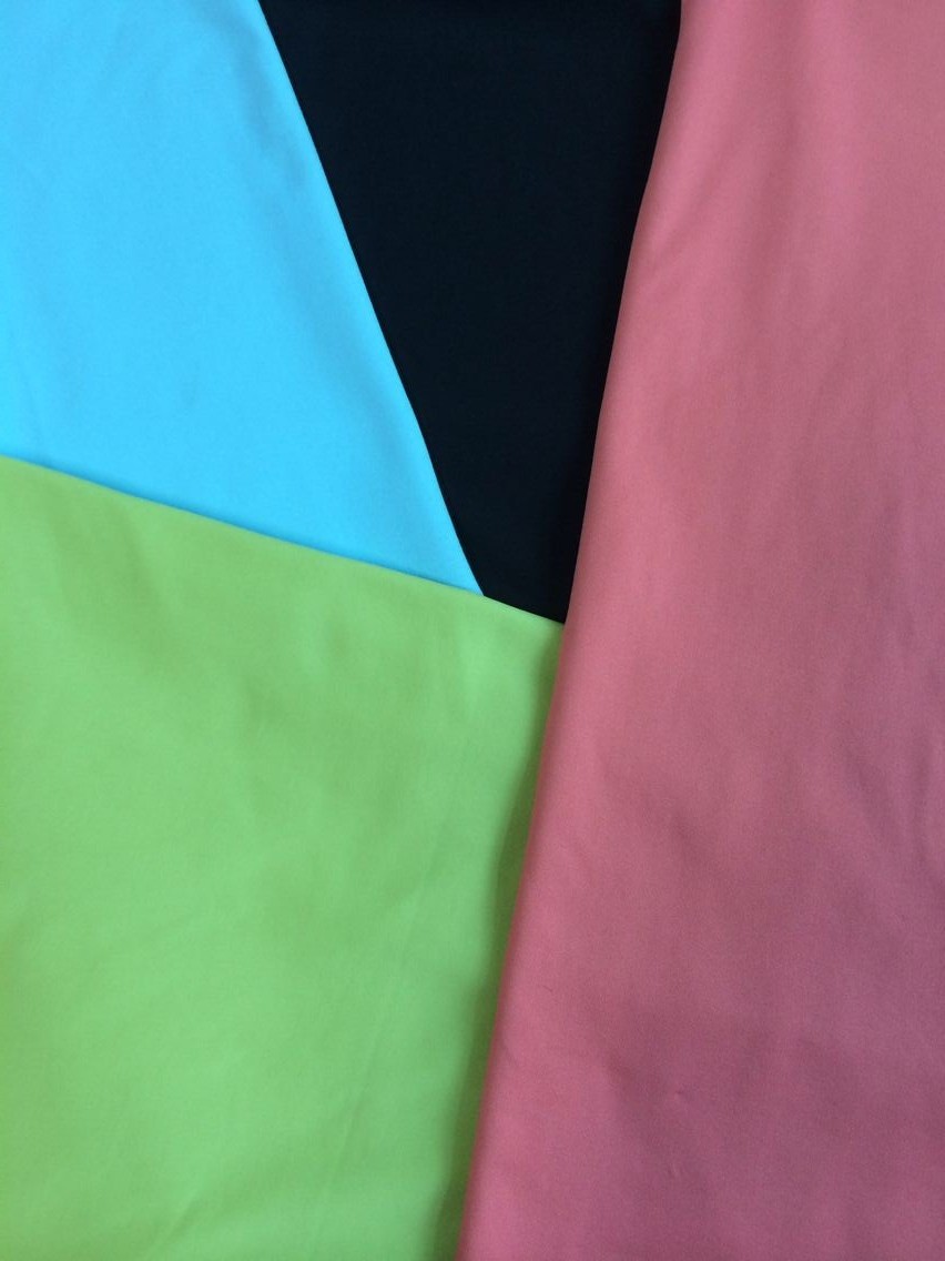 厂家供应 锦氨磨毛针织面料 可吸湿快干处理 户外运动休闲面料