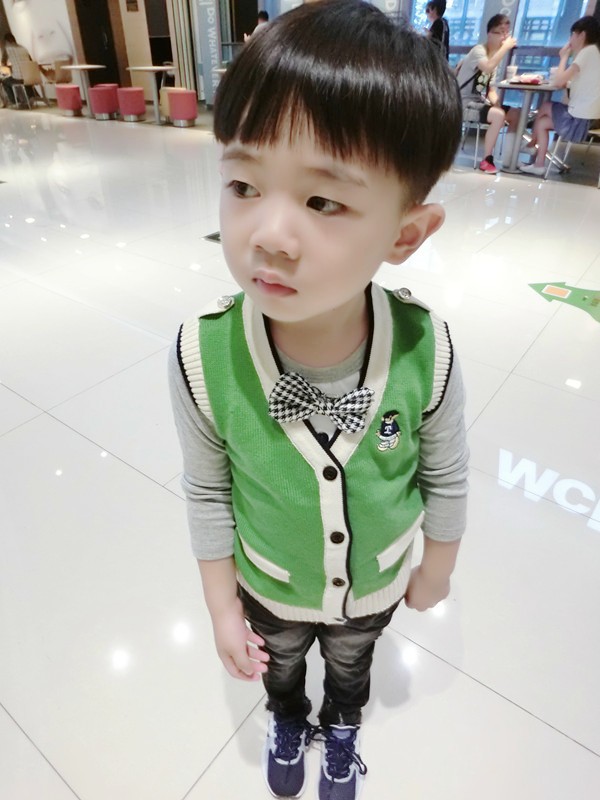 Gilet enfant en laine - Ref 2069744 Image 10