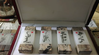 阿富汗玉印章套装，梅兰竹菊阿富汗白玉印章套装，厂家发布，厂价