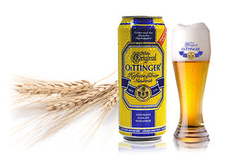 进口啤酒奥丁格听装500ml小麦白啤酒德国啤酒批发洪道世家夜场酒|ru