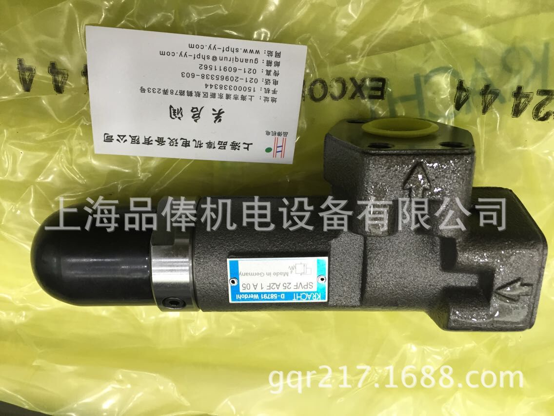 SPVF 22F1A05油压力调节阀KRACHT KF16RG15-D15