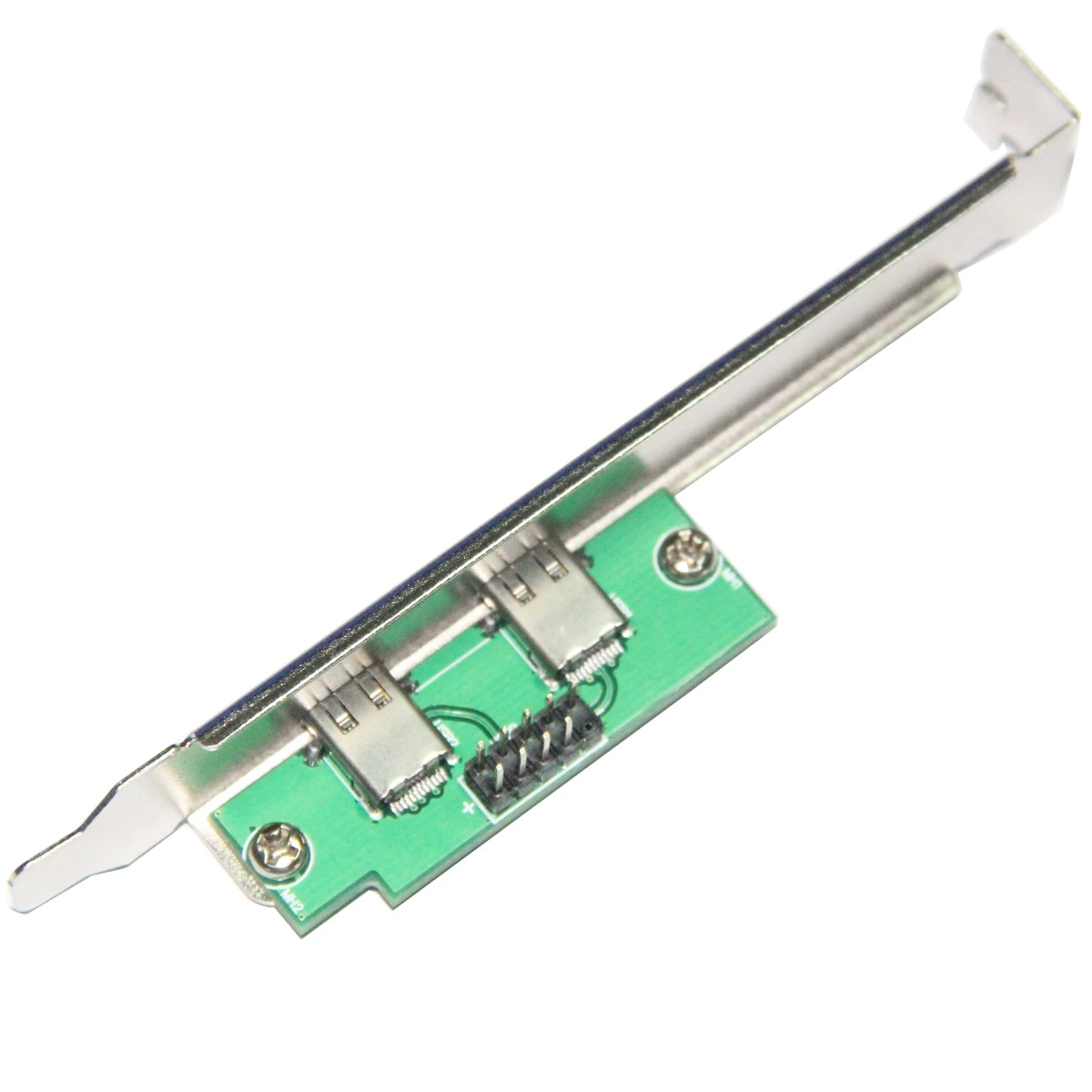 Новая карта PCI-E 2 с интерфейсом Type C, поддержка установки в обе стороны, настольная 9‑контактная USB2.0