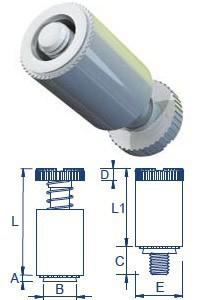 1.松不脱螺钉-PFS2,PFC2松不脱材质,深圳厂家非标松不脱