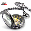 Universal retro mechanical pocket watch suitable for men and women for elementary school students, Tungsten steel, wholesale