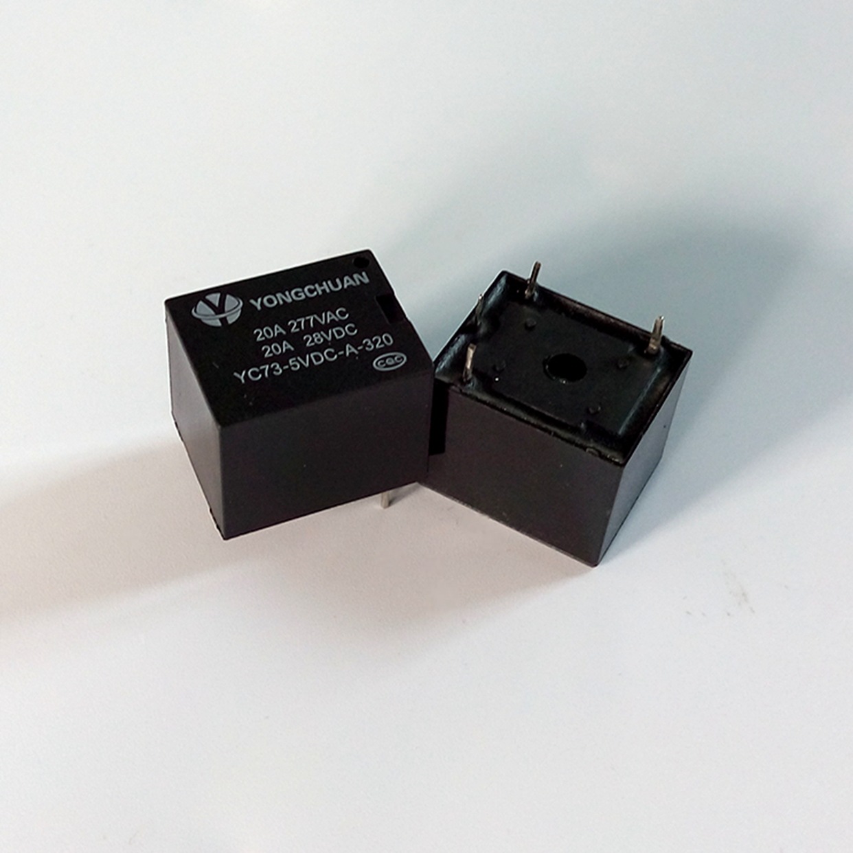 5V/12V T73大功率继电器 20A小型继电器智能插座充电控制电路