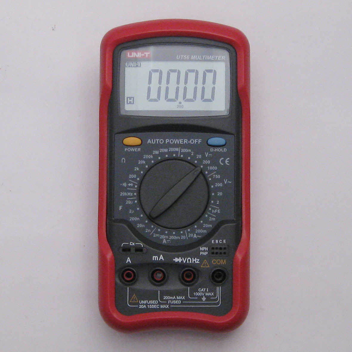 热销 优利德数字万用表 UT56 四位半标准数字万用表