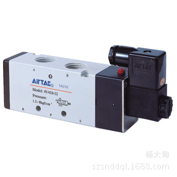 4V410-15电磁阀4V420-15 -10 AIRTAC亚德客原装正品AC220VDC24V
