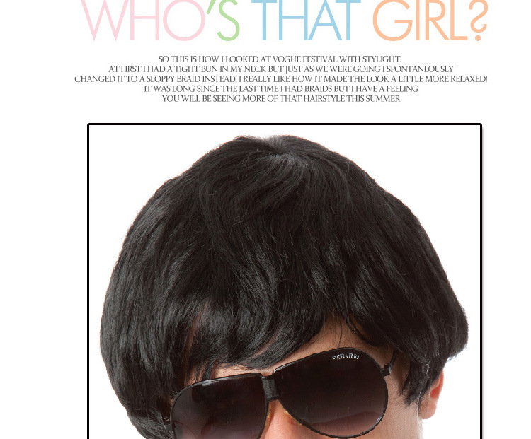 Perruque cheveux courts - Ref 2610716 Image 11