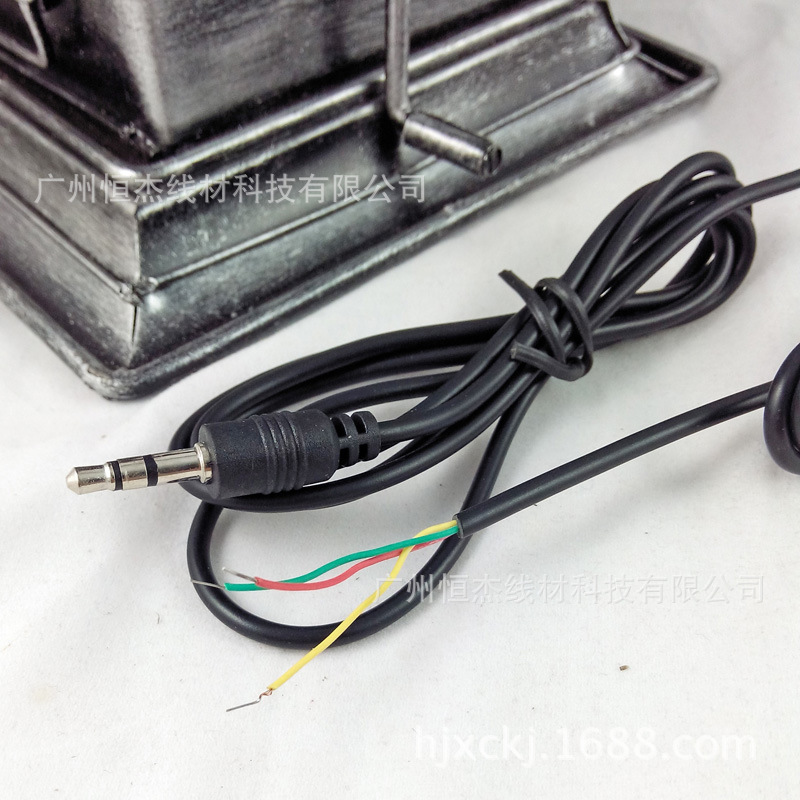 3.5单头信号线，3.5单头音频线，3.5单头连接线