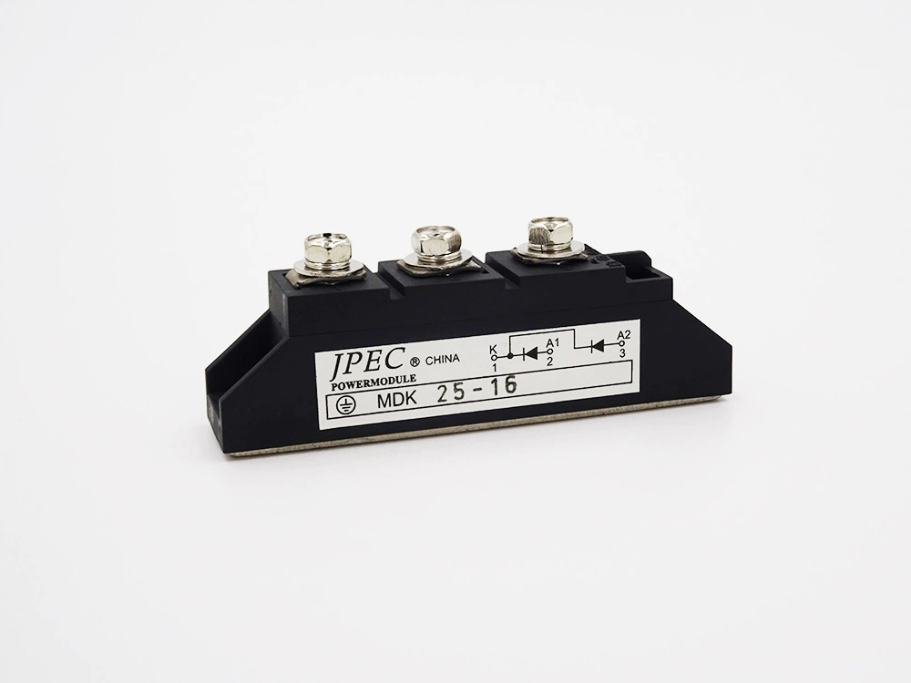 MDK25-16 MDK25A1600V Поворотный диодный мостовый модуль Shanghai Qiyi JPEC