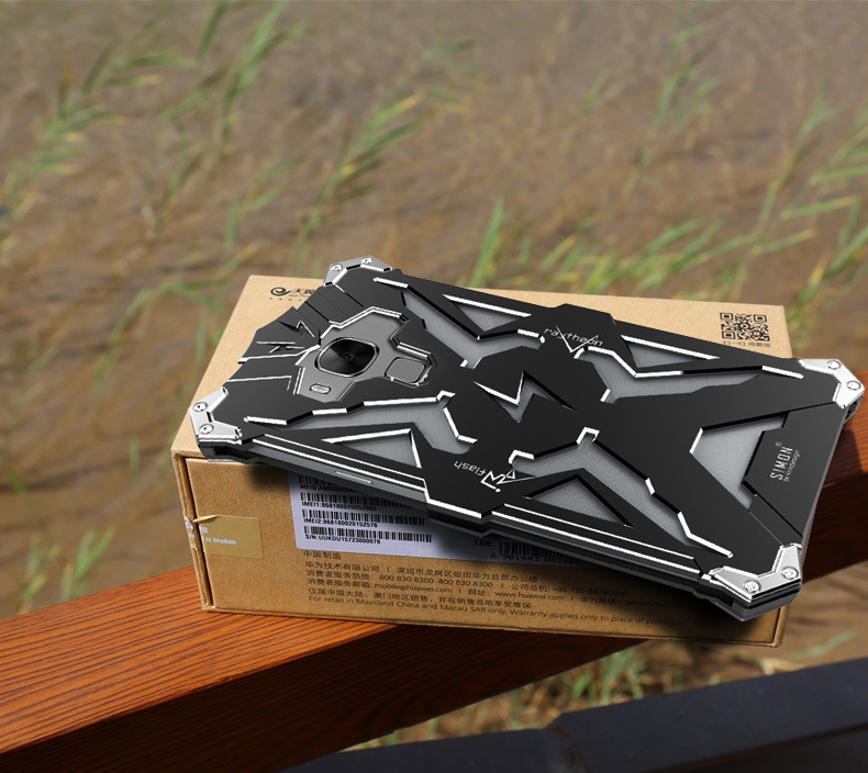 SIMON THOR Aviation Aluminum Alloy Shockproof Armor Metal Case Cover for Huawei Maimang 5| 4 |G7 Plus